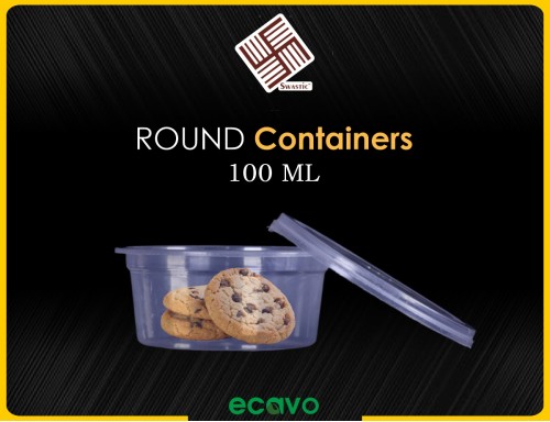 100 ml round container