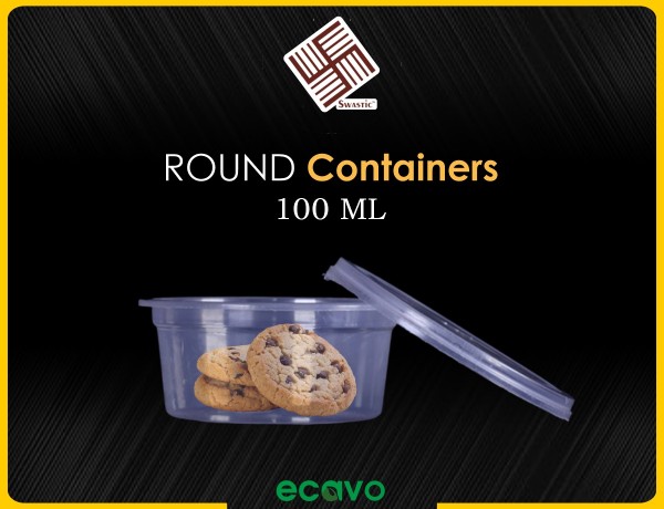 100 ml round container