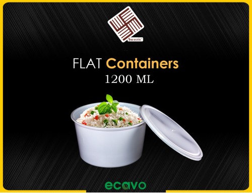 1200 ml round container