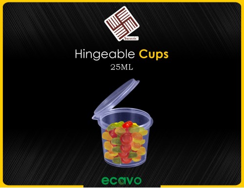 25 ml hingeable container