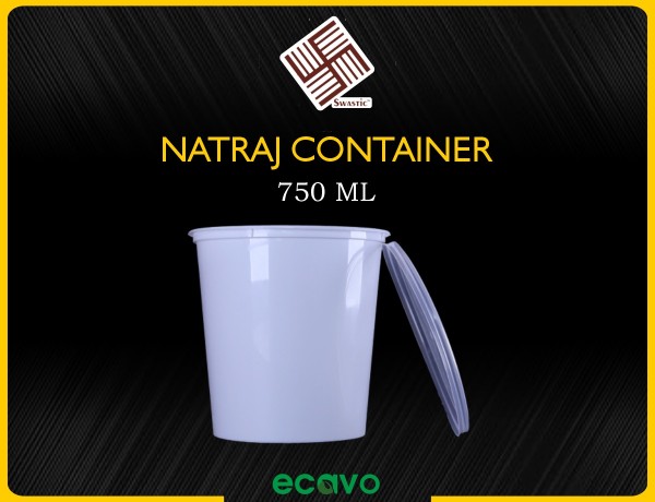 750 ml round container N