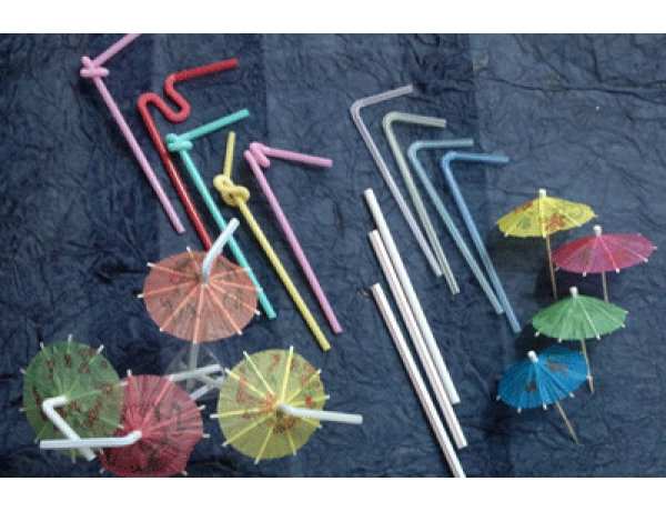 Drinking Umbrella Straws